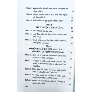 Sách - Luật Nhà Ở ( Được Thông Qua Ngày 27/11/2023)
