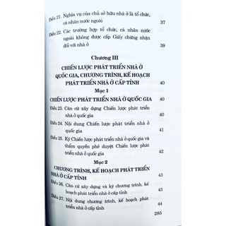 Sách - Luật Nhà Ở ( Được Thông Qua Ngày 27/11/2023)