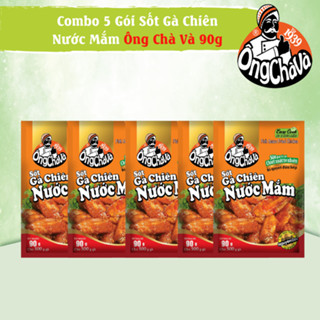 Combo 5 Gói Sốt Gà Chiên Nước Mắm Ông Chà Và 90g (Fish Sauce Fried Chicken)