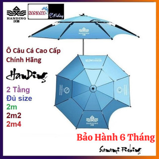 Ô Câu Cá Cao Cấp Chính Hãng Handing KKR1 [BH 6 Tháng] Vải Dày Có Thể Bẻ Nghiêng 360 Độ Tùy Thích - Sanami Fish