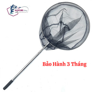 [Quà Tặng 1 Lưỡi Cá Siêu Cao Cấp Cho Khách Hàng Mua Hàng Trong Hôm Nay]Vợt vớt cá inox [BH 3 tháng] vành tròn đủ size
