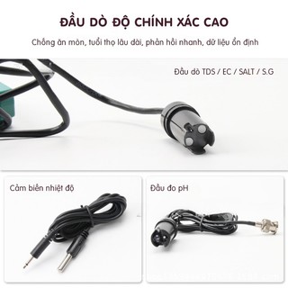 Máy Kiểm Tra Chất Lượng Nước 6 Trong 1 (TDS/EC/SAL/S.G/TEMP/PH)