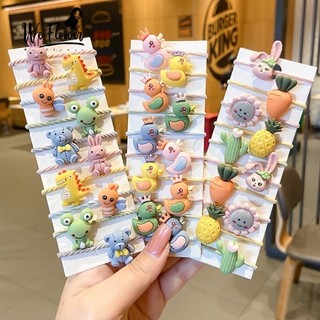 Dây buộc tóc hoạt hình họa tiết đáng yêu BT06