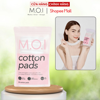 Bông Tẩy Trang 3 Lớp Cao Cấp M.O.I 50 Miếng