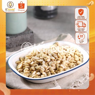 Hạt Điều Nhân Trắng Bể Tư K'House (LP - Túi 500g) - Hàng loại 1 dùng làm sữa hạt thơm ngon bổ dưỡng.