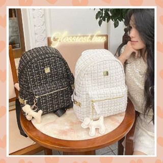 Balo nữ balo mini thời trang đi học du lịch 40cm vừa A4 laptop 14 in balo kim tuyến Nguyenlyly K119