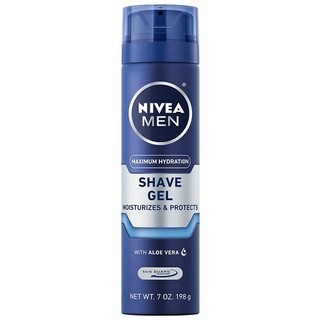 Gel cạo râu dưỡng ẩm tối đa NIVEA MEN với lô hội và vitamin B5 198g (Mỹ)