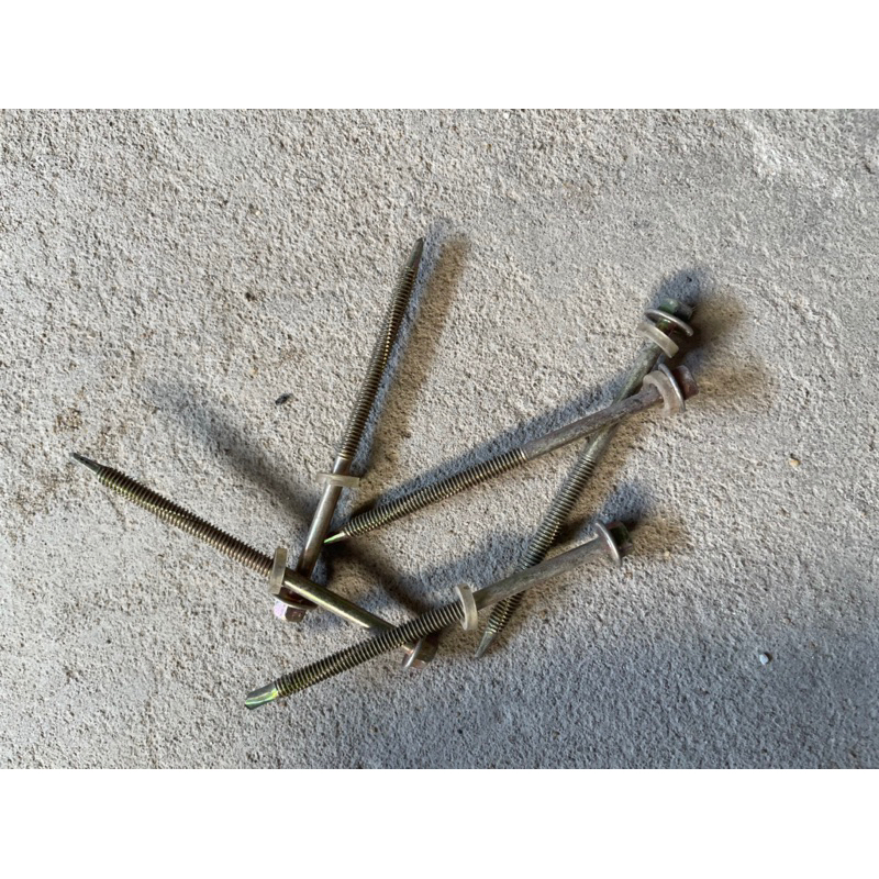10 con vít bắn tôn- bắn gỗ đầu lục giác dài 10cm