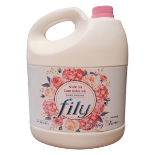 Nước xả fily mềm vải hương nắng xuân bình 3.6kg