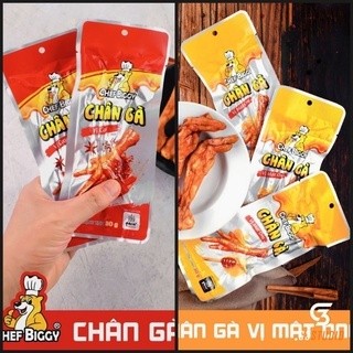 Chân gà Chef Biggy gói 30g vị cay/ mật ong