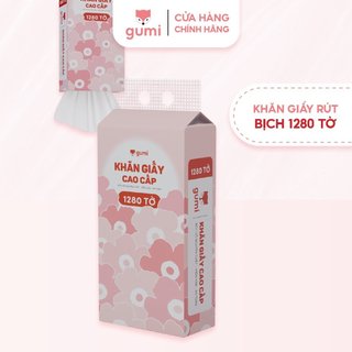 Bịch Khăn Giấy Gumi treo tường tiện lợi, an toàn Giấy ăn Gumi
