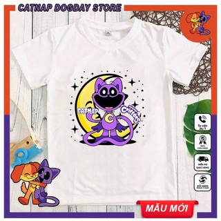 Áo Thun Hoạt Hình Mèo Catnap x dogday - Smiling Critters Poppy playtime 3 | CATNAPxDOGDAY STORE