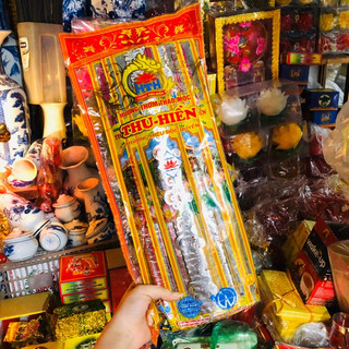  COMBO 10 Bó Nhang Trầm Hương Nhang Sạch Thảo Mộc Thu Hiền 160 Thẻ 