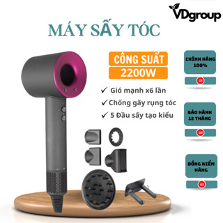 Máy Sấy Tóc Tạo Kiểu, 2 Chiều Nóng Lạnh Công suất 2200W Mạnh Mẽ-VD.STORE