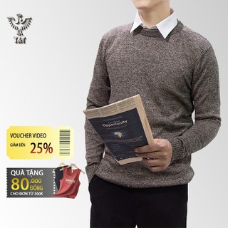 Áo len nam cổ tròn kiểu dáng hàn quốc phong cách trẻ trung năng động AL3007