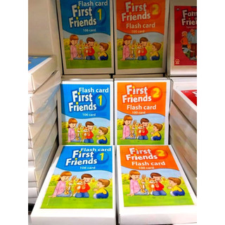 Flashcard - First Friends 1 (khổ A5, in 2 mặt, ép plastic)