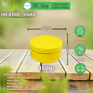 Hủ 200gr lòng cạn (đựng được 150gr kem)