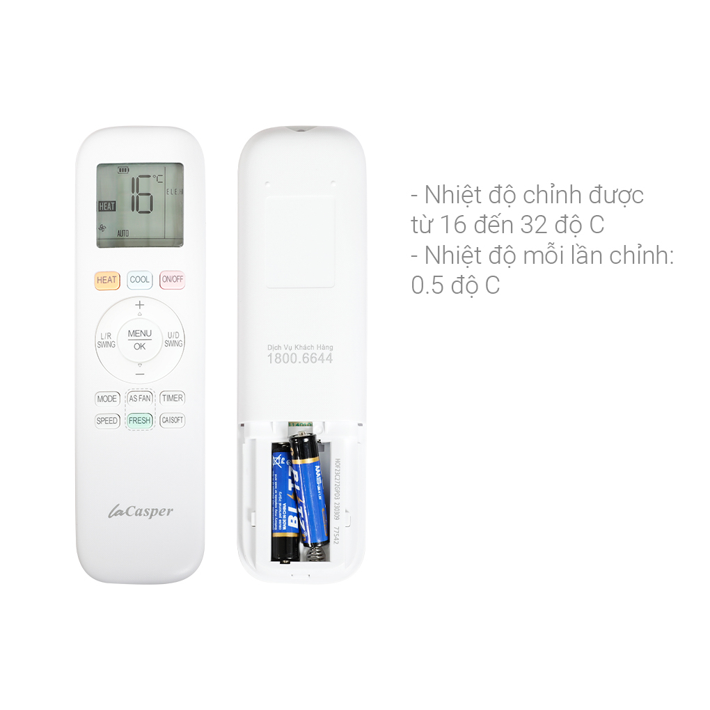 [Miễn phí công lắp nội thành HN HCM]Điều hòa Casper 2 chiều Inverter XH-09IF35 9300 BTU - Bộ lọc không khí PM 2.5 | BigBuy360 - bigbuy360.vn