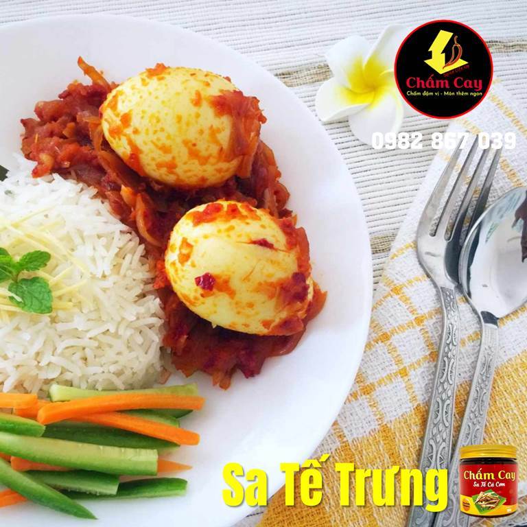 Sốt Chấm Cay Sa Tế Cá Cơm  250gr