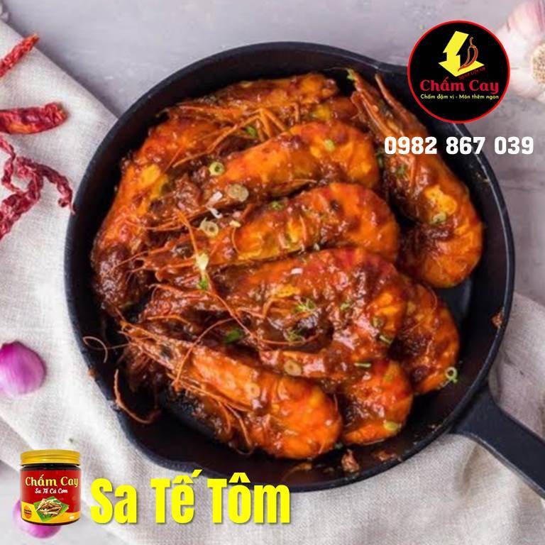 Sốt Chấm Cay Sa Tế Cá Cơm  250gr