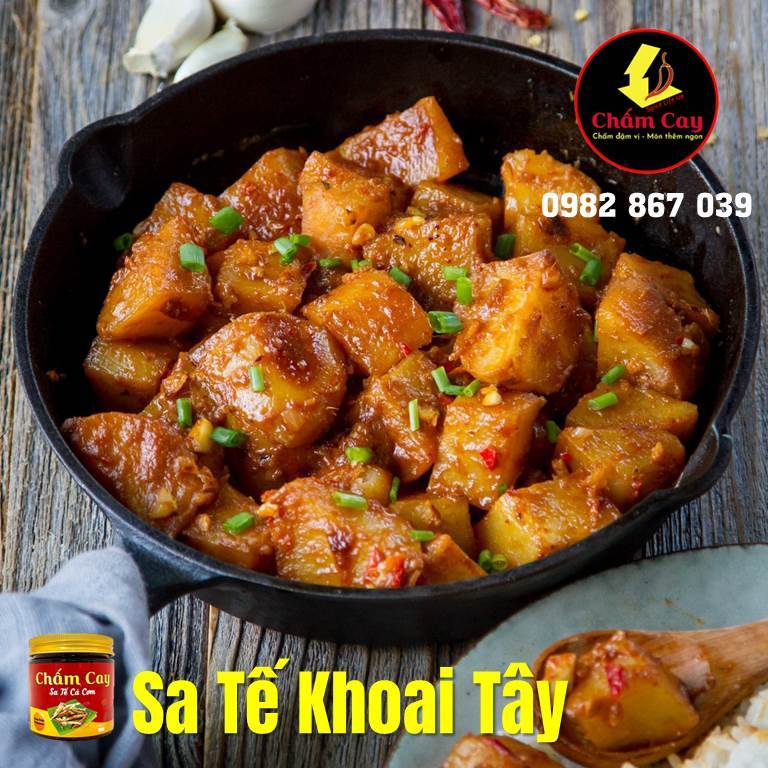 Sốt Chấm Cay Sa Tế Cá Cơm  250gr