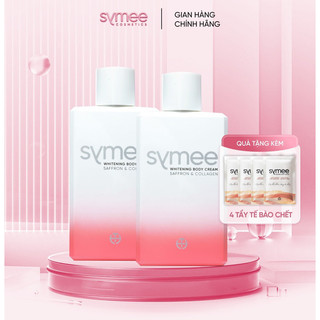  Kem Dưỡng Sáng Da SYMEE WHITENING BODY CREAM Kem Dưỡng Cấp Ẩm Trắng Da Chiết Xuất Saffron&Collagen 200g