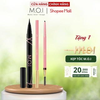 Combo Bút Kẻ Mắt + Chì Kẻ Mày M.O.I