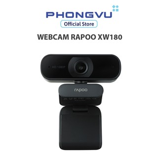 Thiết bị ghi hình/Webcam Rapoo XW180 - Bảo hành 24 tháng