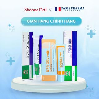Kem Mụn D79 GSV Dạng Cream Bôi Da Hỗ Trợ Trị Mụn, Giảm Thâm An Toàn