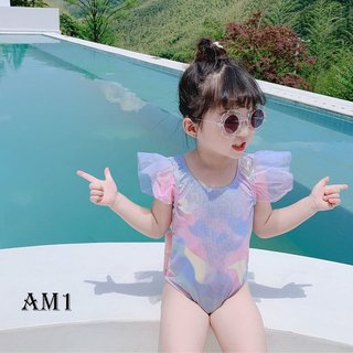 Đồ bơi bé gái - bikini nơ lưng cho bé gái tb445