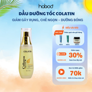 Dầu dưỡng tóc Colatin Argan Oil phục hồi tóc hư tổn nặng, dưỡng tóc mềm mượt 40ml