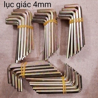 Lục giác chữ L 4mm, Lục giác vặn các loại ốc của kệ sắt