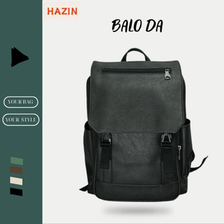 Balo da Hazin sức chứa lớn trọng lượng nhẹ chống thấm nước đựng vừa laptop15.6 inch, cặp đi học Hàn Quốc Ulzzang