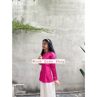 ÁO BÀ BA GẤM (không kèm quần) FORM CHUẨN TÔN DÁNG