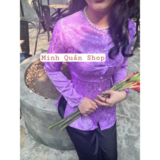 ÁO BÀ BA GẤM (không kèm quần) FORM CHUẨN TÔN DÁNG