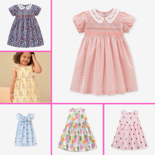 BST váy hè hoạ tiết nhiều mẫu cho bé gái từ 2-7T- TOPZKIDS