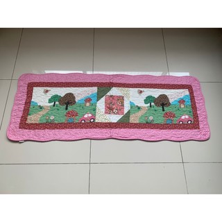 Thảm bếp phong cách quilt họa tiết vintage