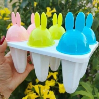 Khay làm kem tai thỏ 4 que, 6 que Việt Nhật cao cấp