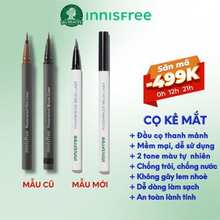 Cọ kẻ mắt chống thấm nước innisfree Power Proof Brush Liner 0.6g