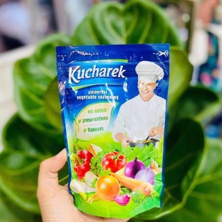 Hạt Nêm Hữu Cơ Cho Bé Ăn Dặm Kucharek, Bột Nêm Chiết Xuất Từ Rau Củ Gói 200g