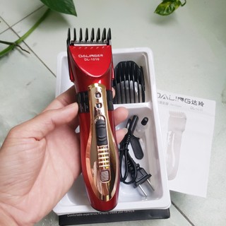 (Xả kho) Tông Đơ Cắt Tóc Daling DL-1010 Lưỡi Cắt Sứ Ceramic Siêu Bén - Hàng Chính Hãng