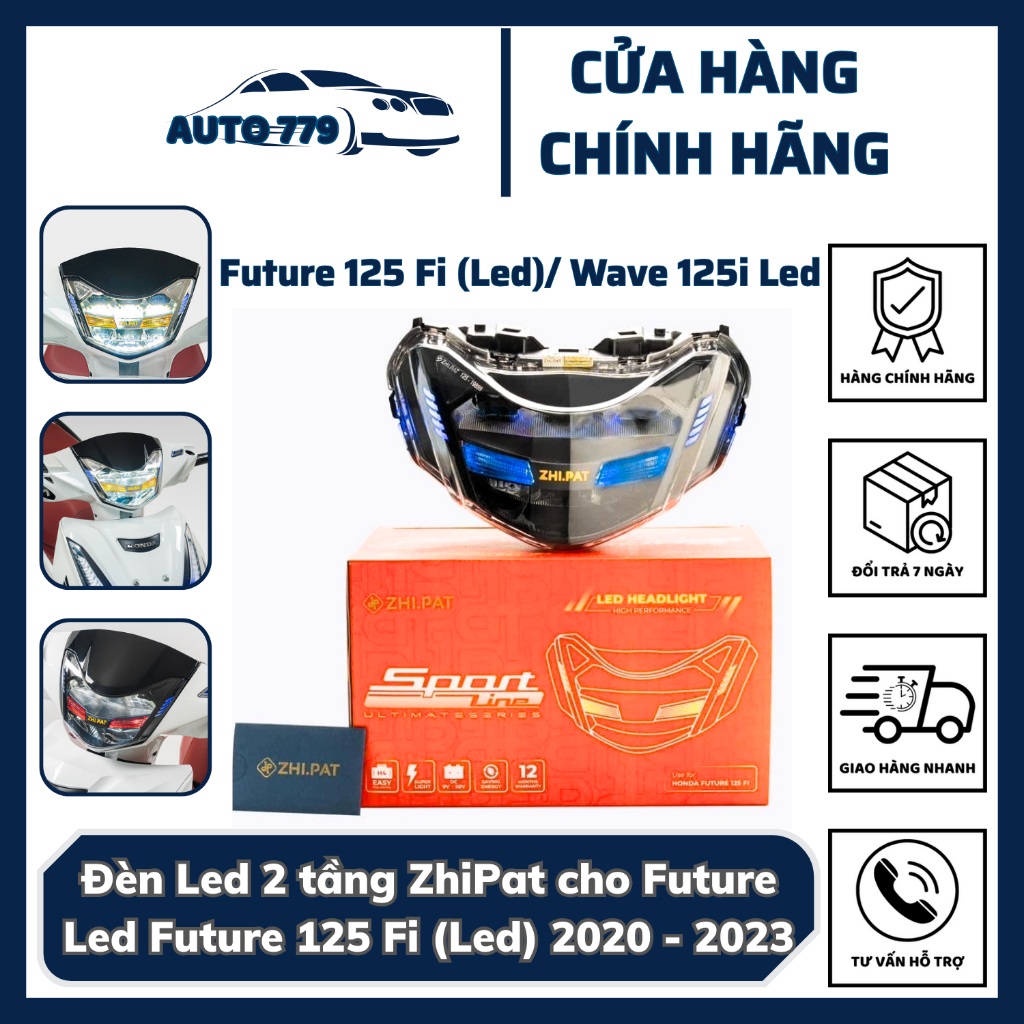 Đèn Led 2 tầng ZhiPat cho Future Led Future 125 Fi (Led) 2020 - 2023