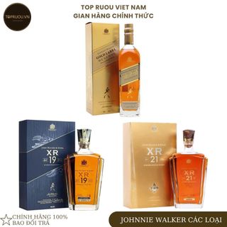 [Chính Hãng] Johnnie Walker Gold Label - Whisky JW & Son XR 19 - Whisky JW & Son XR 21 750ml [Hàng Thật]