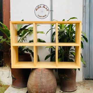 Kệ sách, kệ để đồ chơi, đồ trang trí montessori