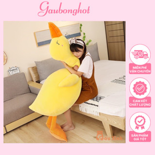  Đồ Chơi Thú Nhồi Bông Quà Tặng Gấu Bông Ngỗng Trầm Cảm Dễ Thương 55cm 