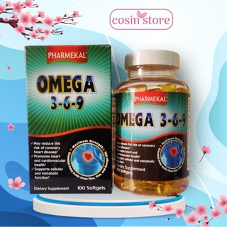 Viên uống Omega 369 Pharmekal 100 viên