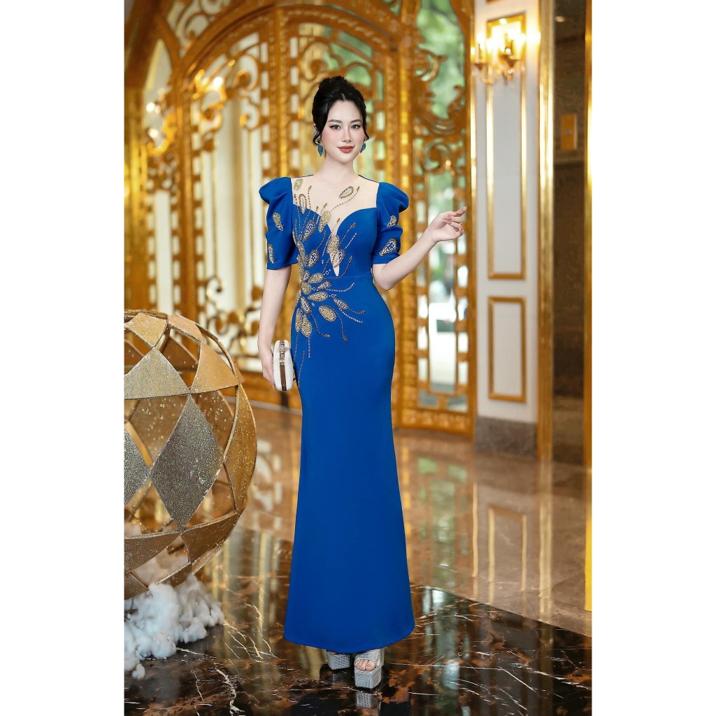 ĐẦM BODY DẠ HỘI TAY PHỒNG