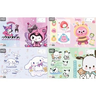 COMBO 5 Giấy Bao Tập Tiện Lợi Học Sinh Cute LOPPY, KUROMI, GẤU DÂU, TOTORO (15.5X20.5cm)