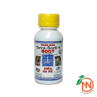 Phân Bón Lá Terra Sorb 4 chai 100ml - Phân Bón Siêu Ra Rễ – Tăng Tốc Độ Ra Cành, Lá