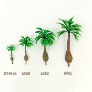 Mô hình cây cọ nhiệt đới, cây cau trang trí tiểu cảnh sân vườn, sa bàn, bonsai, nhà búp bê, DIY